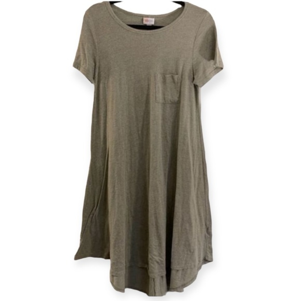 Lula Roe Women’s Green Olive Dress Size S